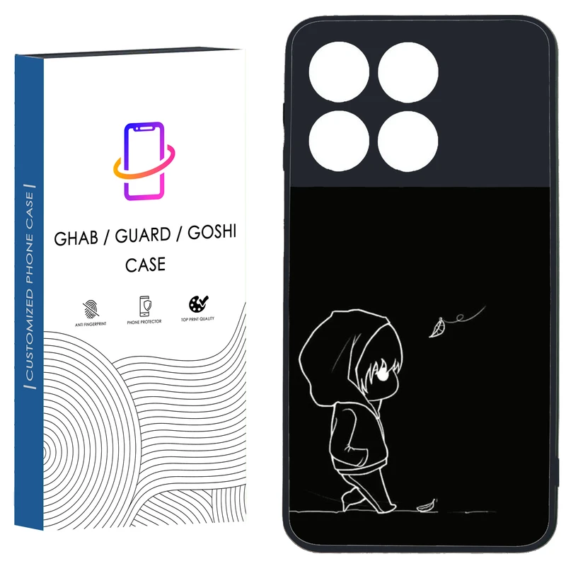 کاور قاب گارد گوشی طرح دخترانه کد 82 - TPU مناسب برای گوشی موبایل شیائومی Poco X6 Pro 5G / Redmi K70E