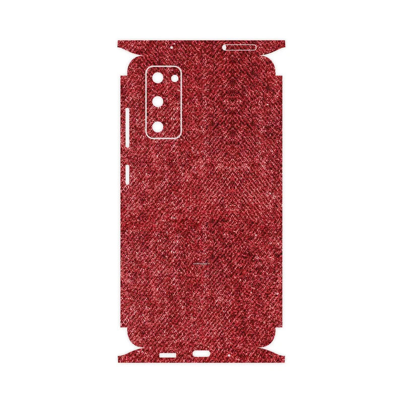 برچسب پوششی ماهوت مدل Fabric Texture 4-FullSkin مناسب برای گوشی موبایل سامسونگ Galaxy S20 FE