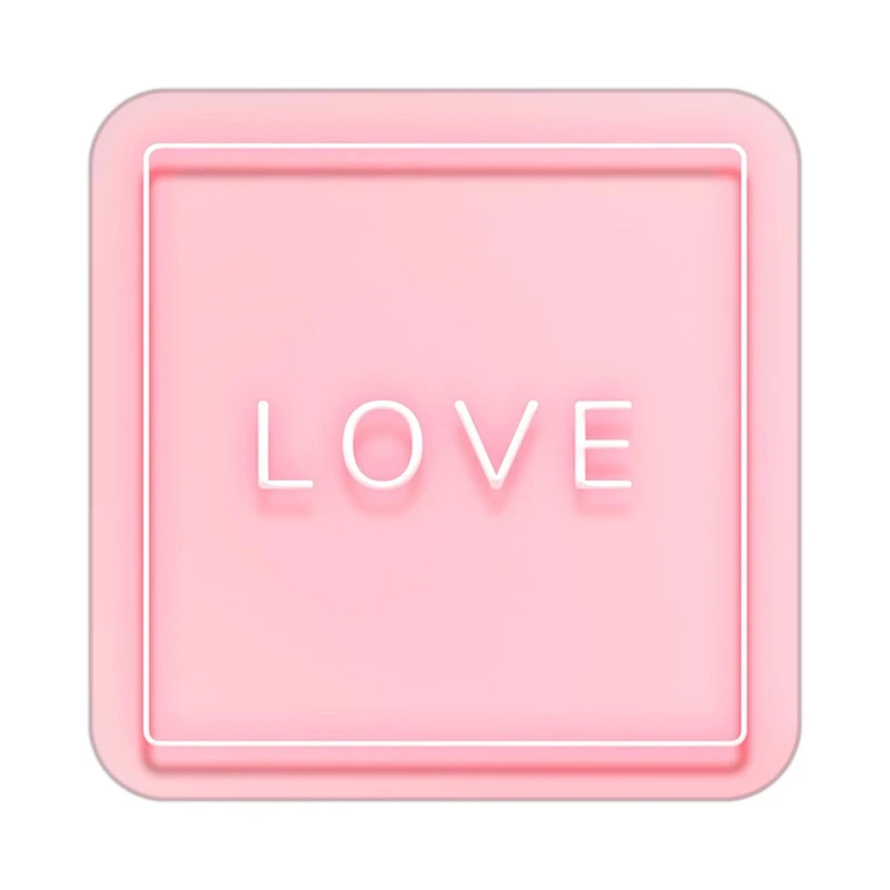 زیر لیوانی کاکتی طرح عاشقانه مدل mp37563