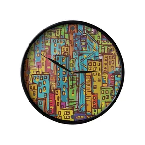 ساعت دیواری مدوپد طرح تهران مدل pod00080