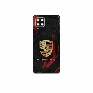 MAHOOT Porsche-Logo Cover Sticker for Samsung Galaxy M32