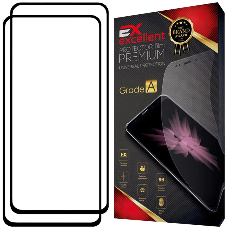 محافظ صفحه نمایش سرامیکی ایکس اکسلنت مدل CRM-B مناسب برای گوشی موبایل شیائومی Redmi Note 10T 5G بسته دو عددی