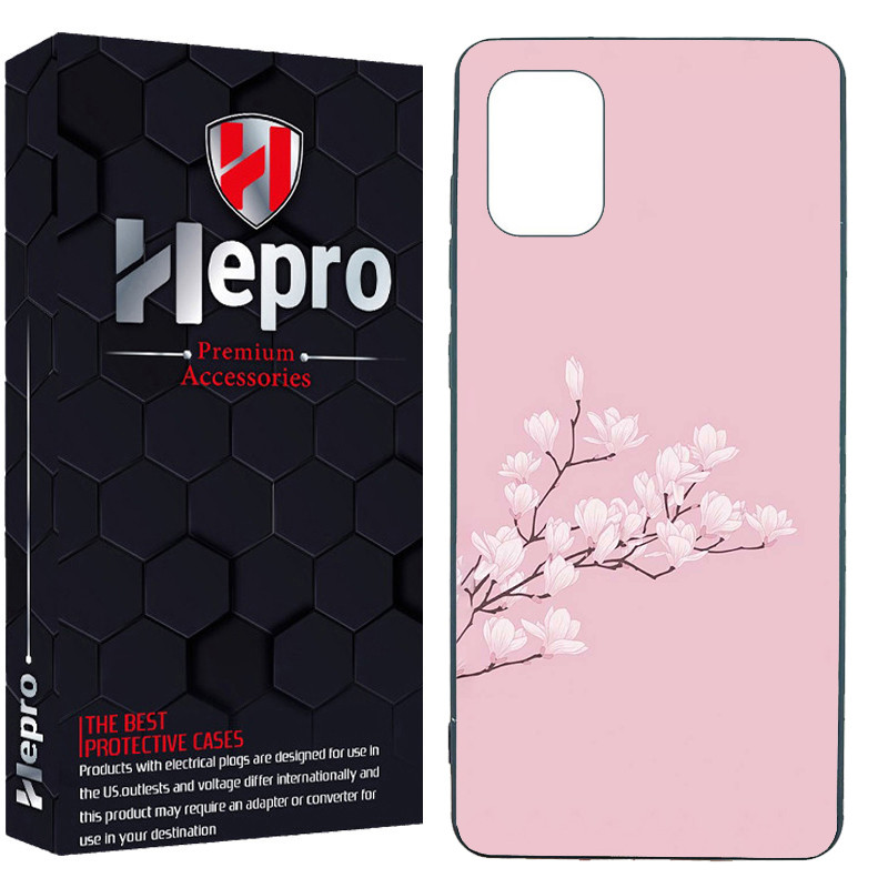 کاور هپرو طرح شکوفه کد Dimo-888 مناسب برای گوشی موبایل سامسونگ Galaxy A31