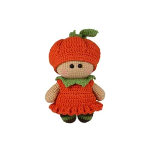 عروسک بافتنی طرح روسی کد 2