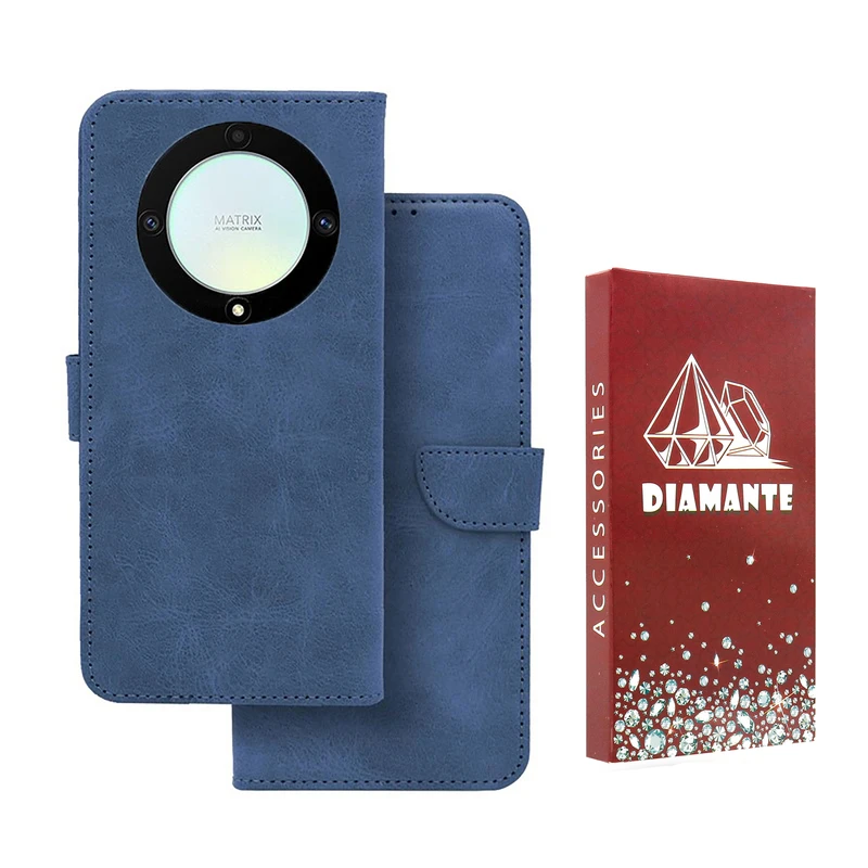 کیف کلاسوری دیامانته مدل Bors Ros مناسب برای گوشی موبایل آنر X9A