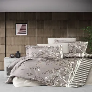 سرویس روتختی فرست چویس مدل LIVING BROWN دونفره شش تکه