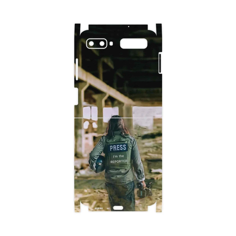 برچسب پوششی ماهوت مدل Reporter-FullSkin مناسب برای گوشی موبایل سامسونگ Galaxy Z Flip
