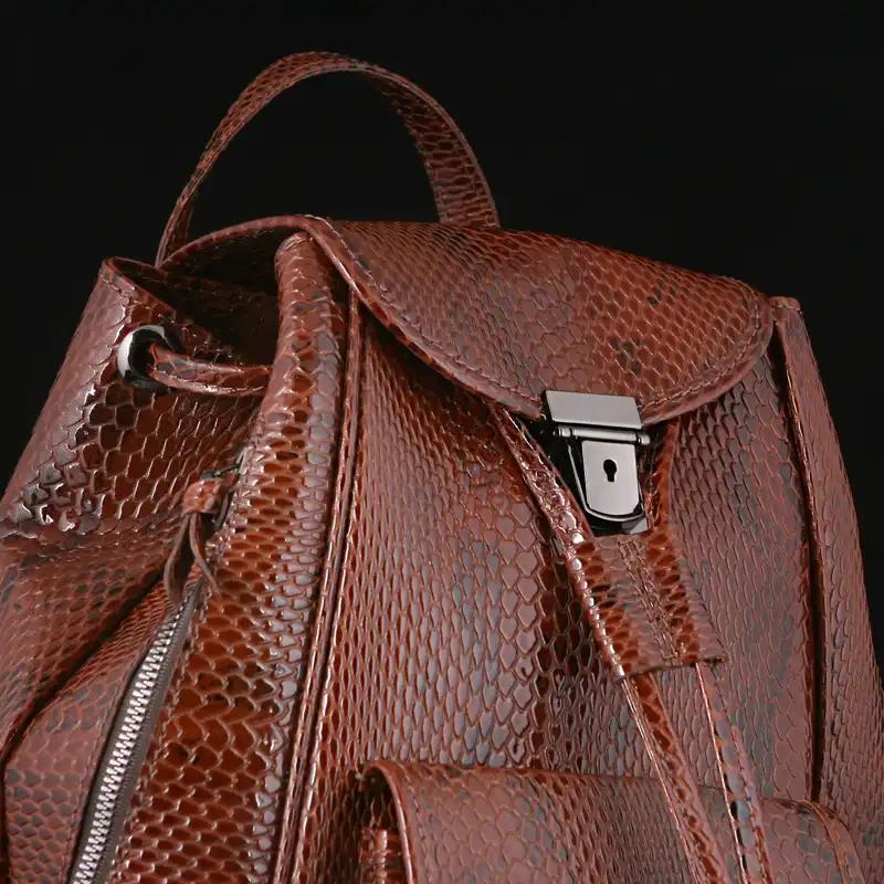 کوله پشتی چرم یلسان مدل  آرتان کد 4-ARTN-045-MRV