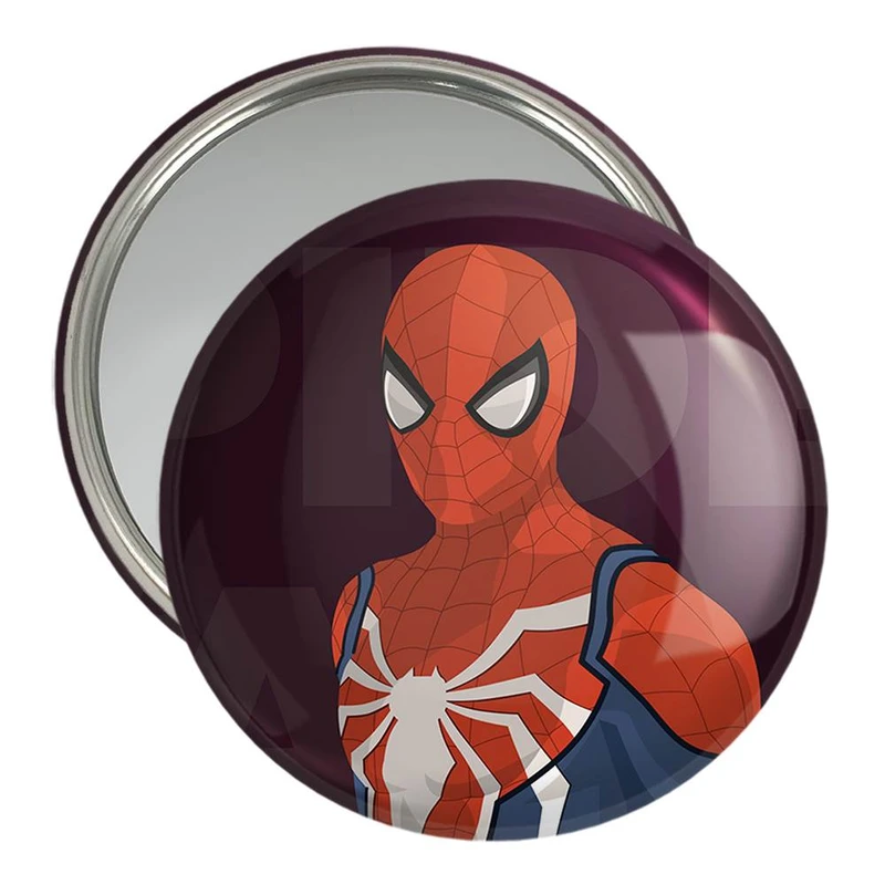 آینه جیبی خندالو مدل مرد عنکبوتی Spider Man  کد 13175