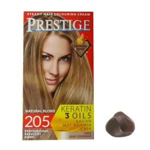 کیت رنگ مو پرستیژ شماره 205 حجم 50 میلی لیتر رنگ بلوند