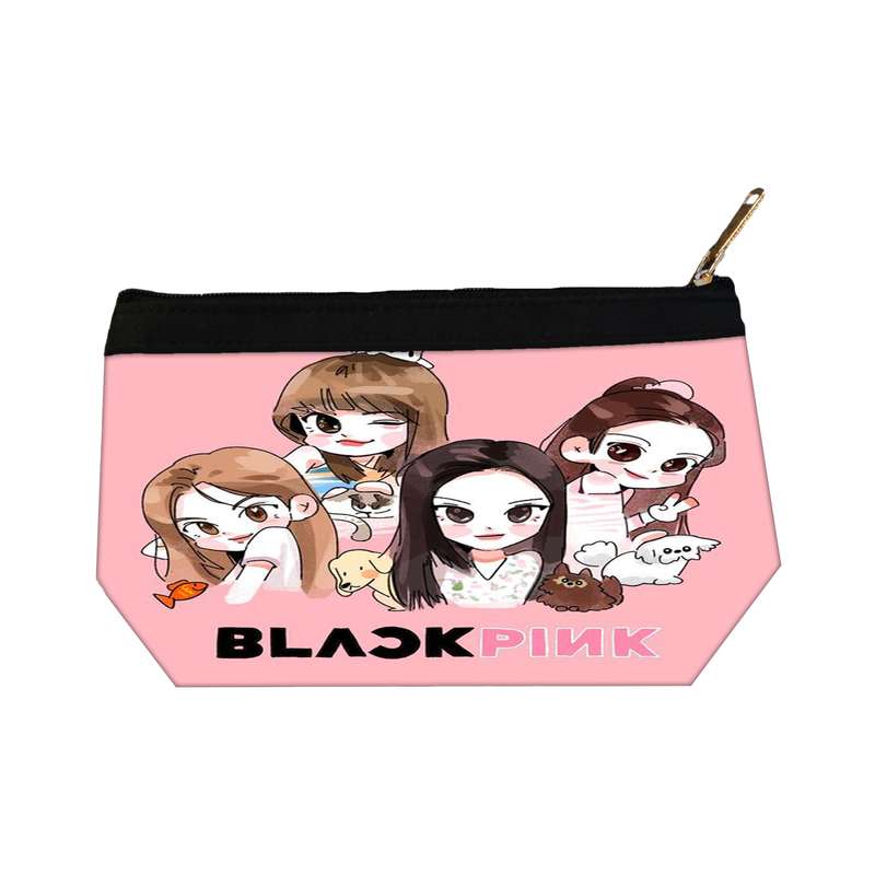 کیف لوازم آرایش زنانه مدل Blackpink کد 2338
