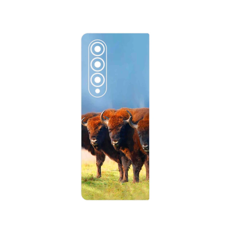 برچسب پوششی ماهوت مدل Buffalo مناسب برای گوشی موبایل سامسونگ Galaxy Z Fold4