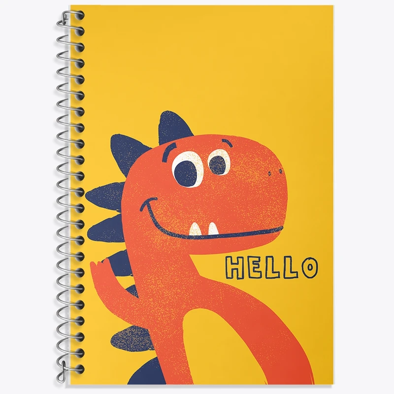 دفتر لغت 50 برگ خندالو طرح دایناسور کد F2535