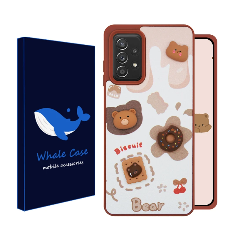 کاور وال کیس مدل Biscuit مناسب برای گوشی موبایل سامسونگ Galaxy A52 / A52s