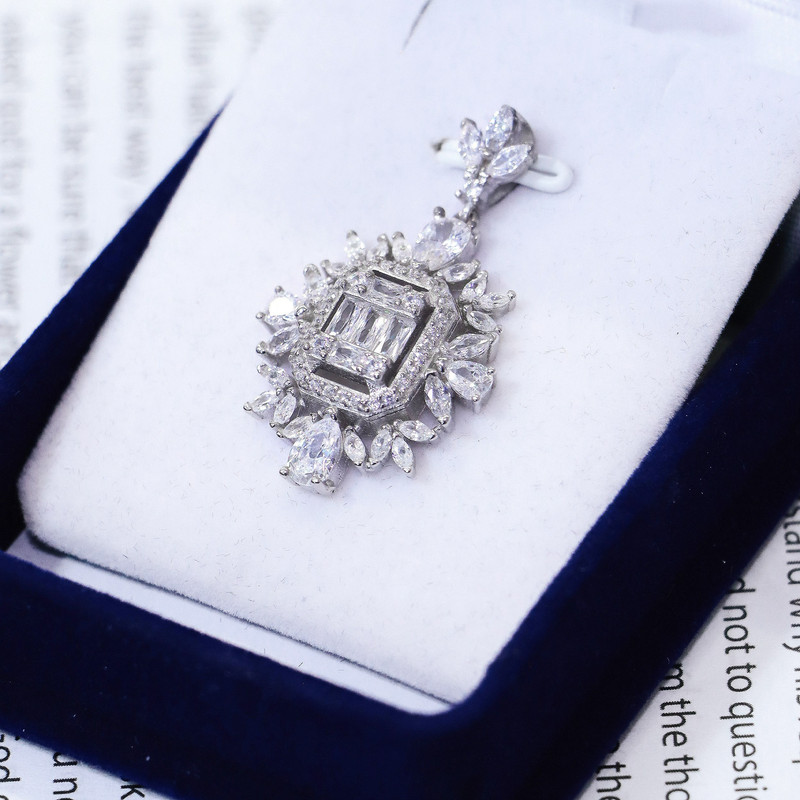 آویز گردنبند نقره زنانه جی تی ای مدل جی نایس 99