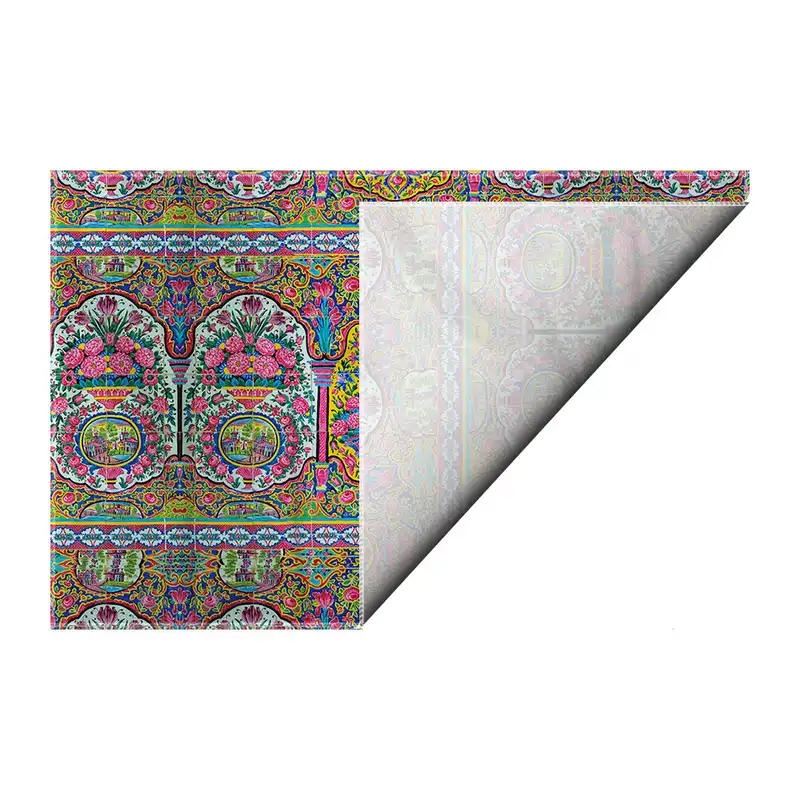 کاغذ کادو ترمه طراحان ایده مدل کاشی نصیرالملک کد cfp1293