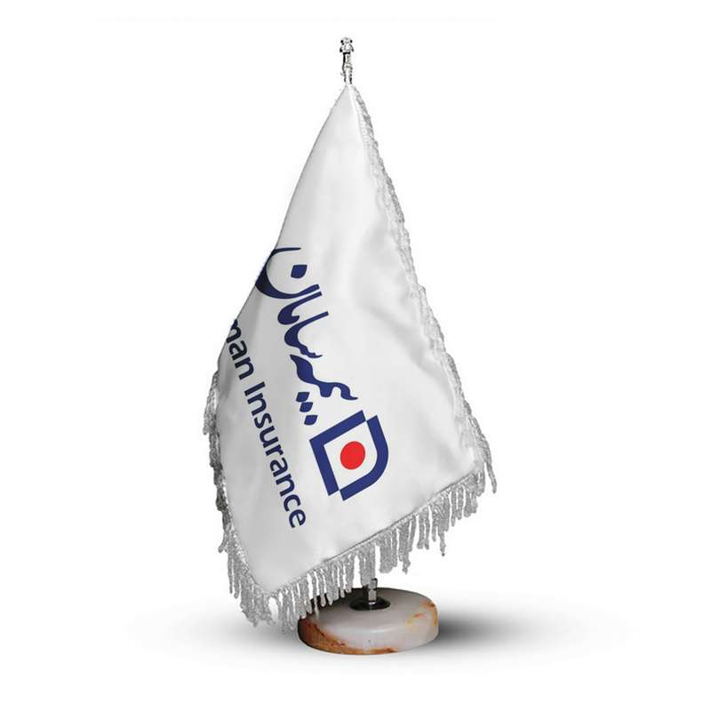 پرچم رومیزی مدل بیمه سامان کد 1