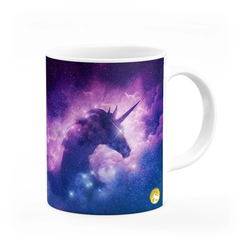 ماگ هومرو طرح یونیکورن اسب تک شاخ مدل MG9618