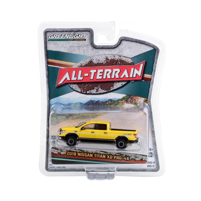 ماشین بازی گرین‌ لایت مدل 2018 Nissan Titan XD Pro-4X کد E-35250