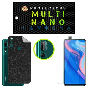 Multi Nano X-SLFG Screen Protector For Huawei Y9 Prime 2019 with lens protector and back skin