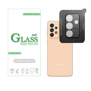 محافظ لنز دوربین شیلد گلس مدل LFUL مناسب برای گوشی موبایل سامسونگ Galaxy A33 5G