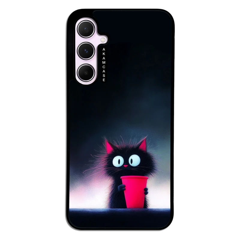 کاور آکام مدل AMC-WSGA35-CATS-36 مناسب برای گوشی موبایل سامسونگ Galaxy A35