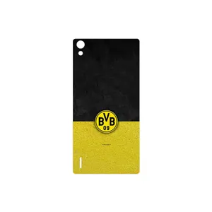 MAHOOT Borussia Dortmund FC Cover Sticker for Huawei Ascend P7