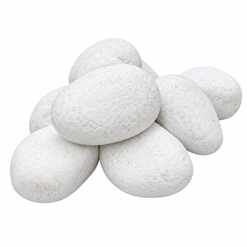 قلوه سنگ تزیینی گردگوشه سایز آناناسی مدل S4-10KG وزن 10 کیلوگرم