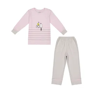 ست تی شرت آستین بلند و شلوار دخترانه ناربن مدل 1521414-84