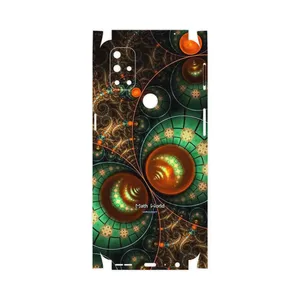 MAHOOT Mathematical Geometric Shape 3-FullSkin Cover Sticker for OnePlus Nord N10 5G