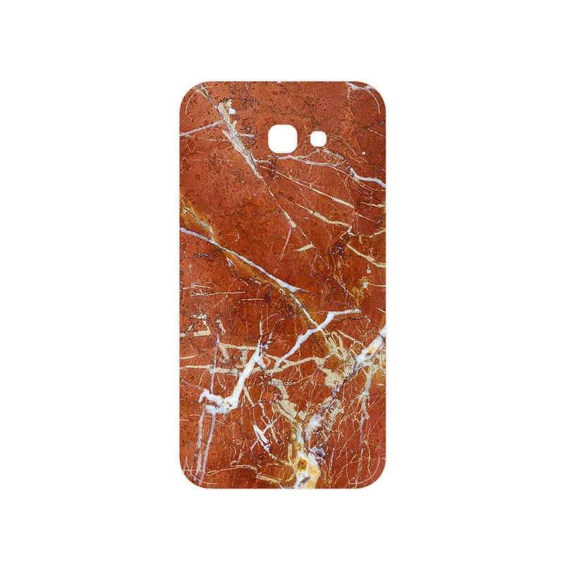 برچسب پوششی ماهوت مدل Red Marble مناسب برای گوشی موبایل سامسونگ Galaxy A7 2017