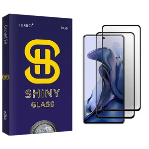 Atouchbo Shiny Glass Ceramics Screen Protector For Xiaomi 11T 5G 21081111RG Pack Of 2