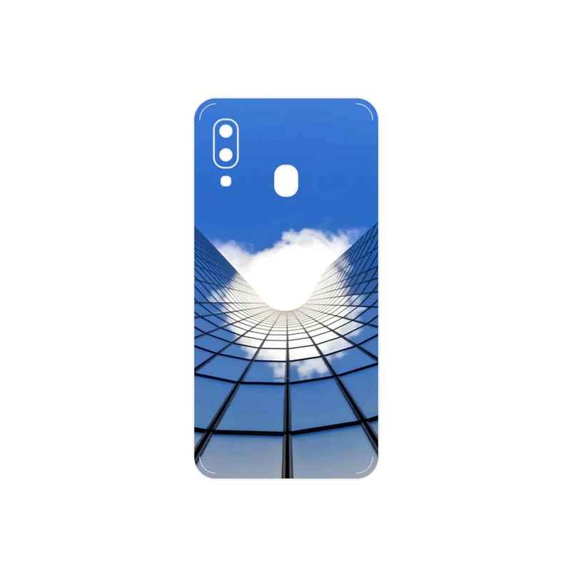 برچسب پوششی ماهوت مدل Glass skyscraper مناسب برای گوشی موبایل سامسونگ Galaxy A40