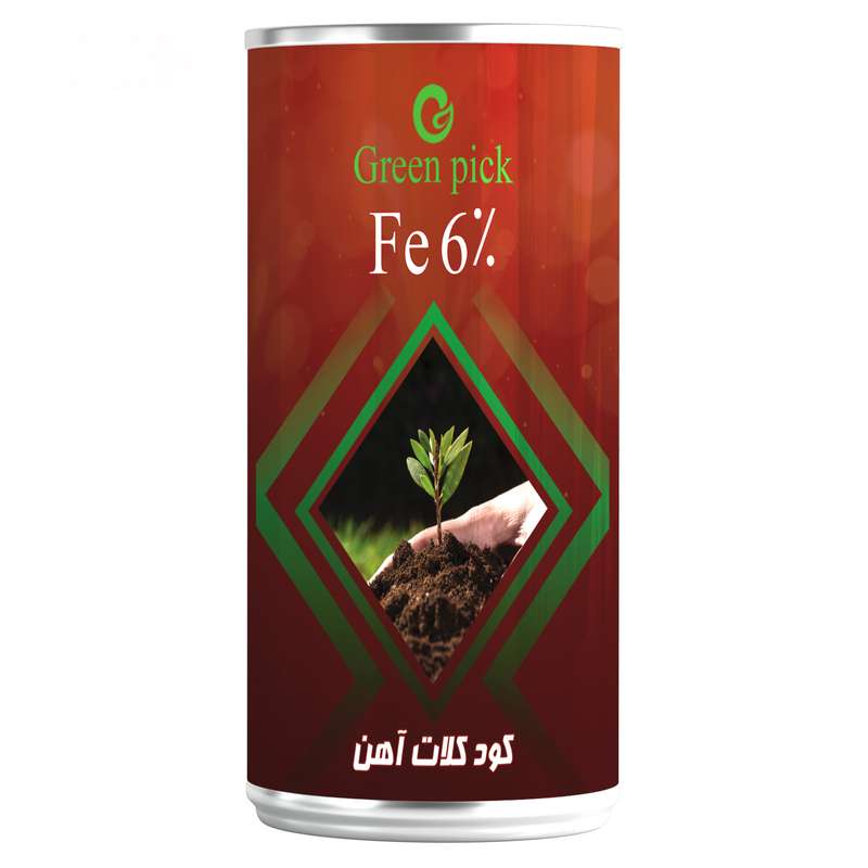 کود کلات آهن 6% گرین پیک مدل Fe37 وزن 25 گرم