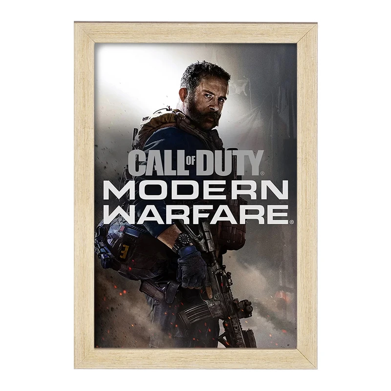 تابلو خندالو مدل بازی کال آف دیوتی مدرن وارفر وارزون گوست کد 26121