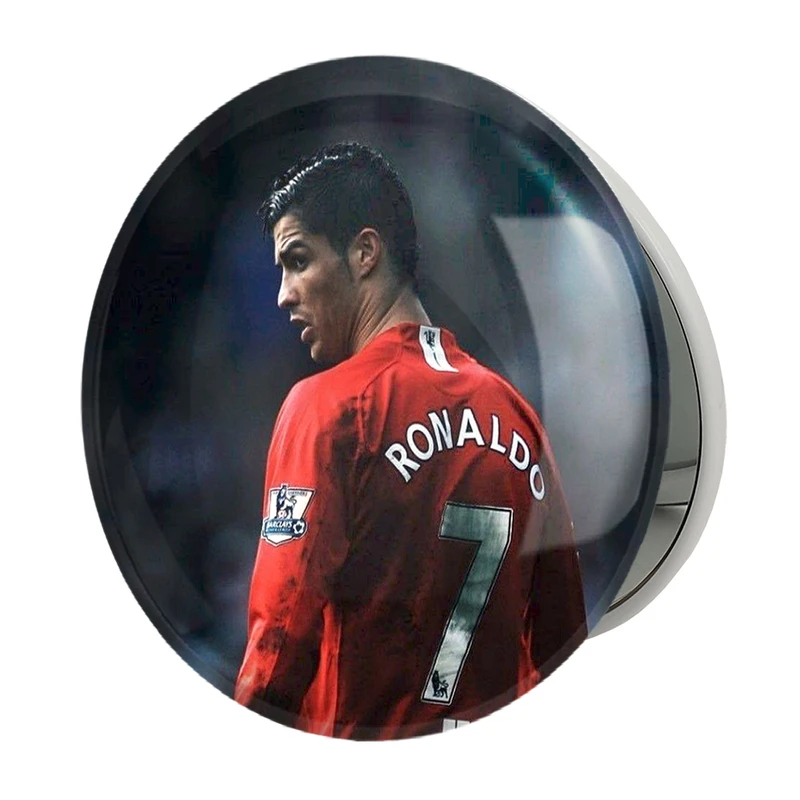 آینه جیبی خندالو طرح کریستیانو رونالدو مدل تاشو کد 13894 