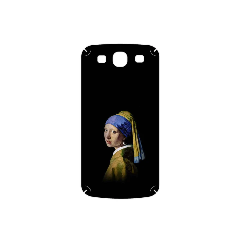 برچسب پوششی ماهوت مدل Girl with a Pearl Earring of Vermeer مناسب برای گوشی موبایل سامسونگ Galaxy S3 Neo