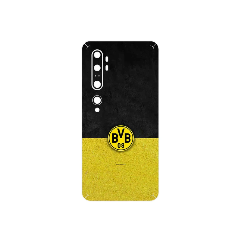 برچسب پوششی ماهوت مدل Borussia Dortmund FC مناسب برای گوشی موبایل شیائومی Mi Note 10