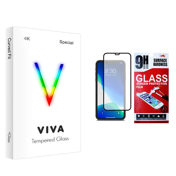 محافظ صفحه نمایش مات ویوا مدل 4K مناسب برای گوشی موبایل اپل iPhone XR