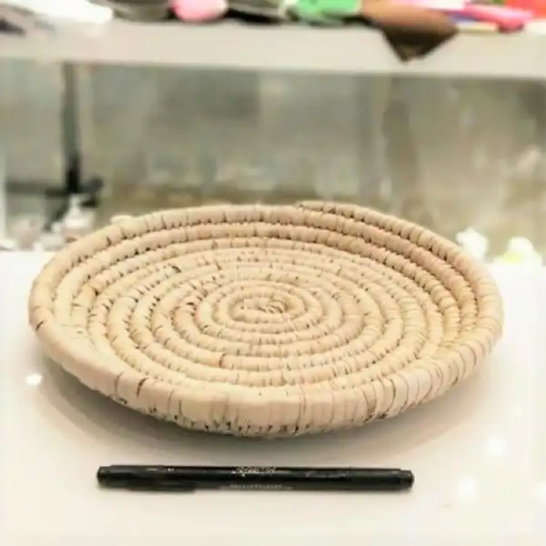 بشقاب حصیری مدل کپوبافی کد -GD25