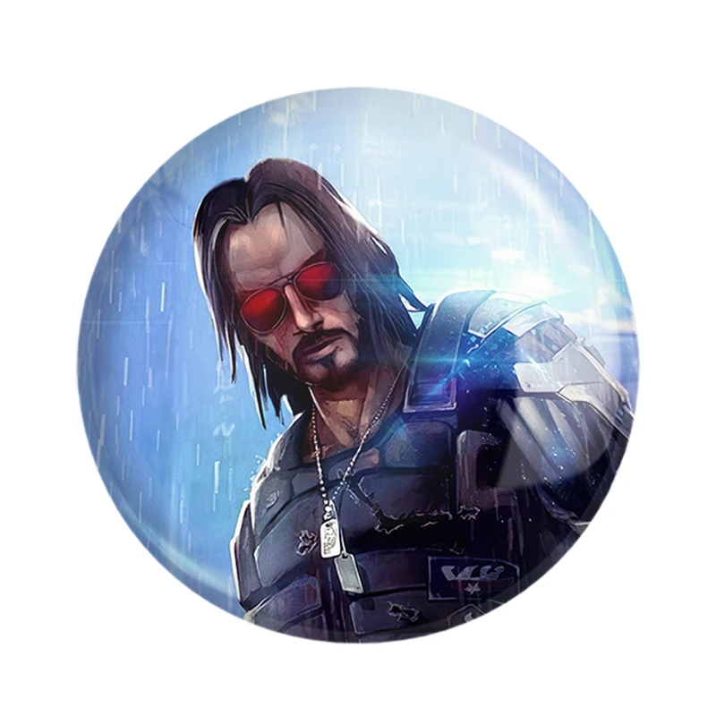 مگنت خندالو مدل جانی سیلورهند سایبر پانک  کد 30563