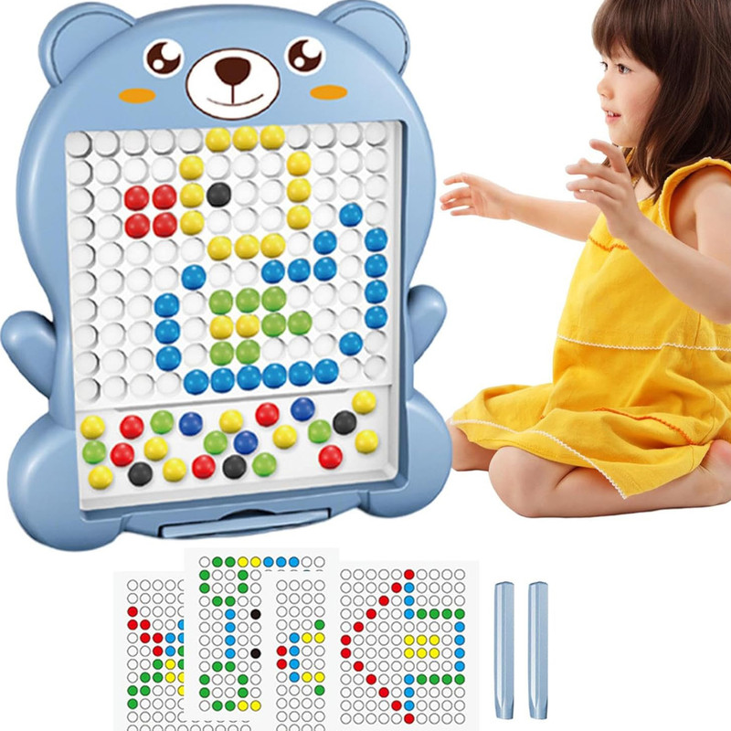 بازی آموزشی سمید مدل تخته نقاشی مغناطیسی طرح خرس