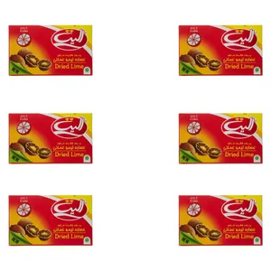 پودر عصاره لیمو عمانی الیت مقدار 80 گرم بسته 6 عددی