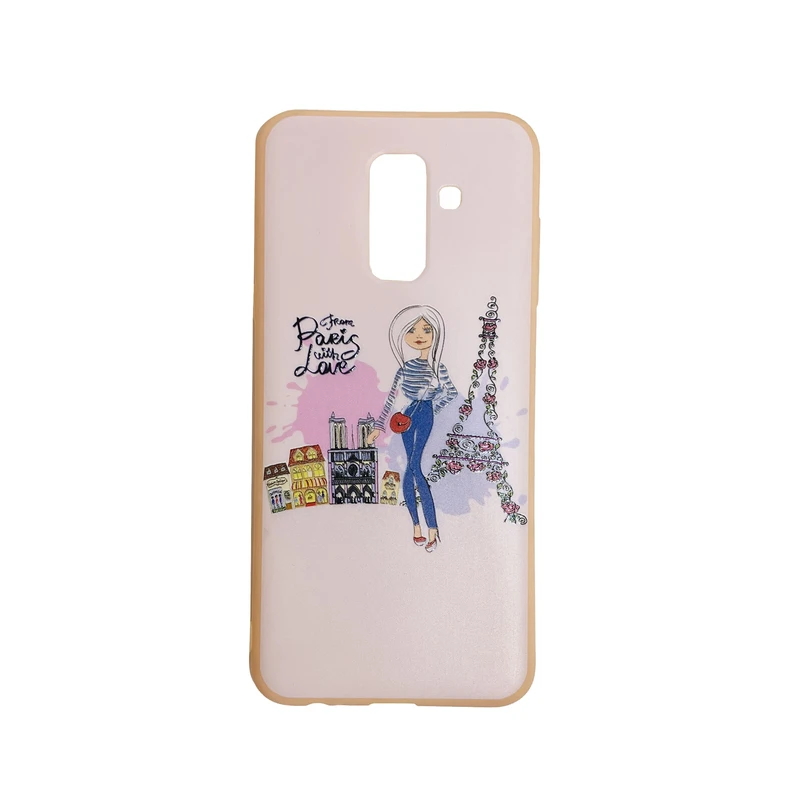 کاور مدل Cute06 مناسب برای گوشی موبایل سامسونگ Galaxy A6 Plus