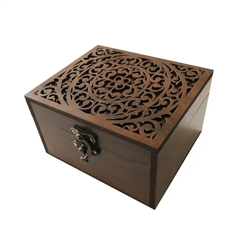 جعبه هدیه چوبی مدل fj8