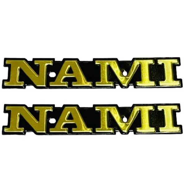 آرم روی باک موتور سیکلت وارون مدل A-59-NAMI-GLD مناسب برای هوندا بسته 2 عددی