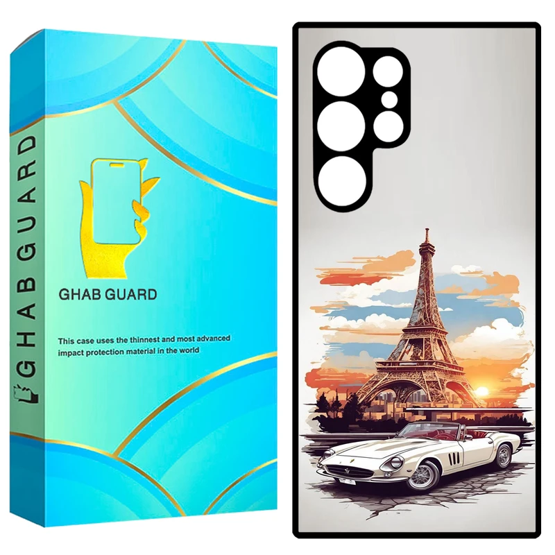 کاور قاب گارد طرح ایفل مدل GCHPS23U مناسب برای گوشی موبایل سامسونگ Galaxy S23 Ultra 5G