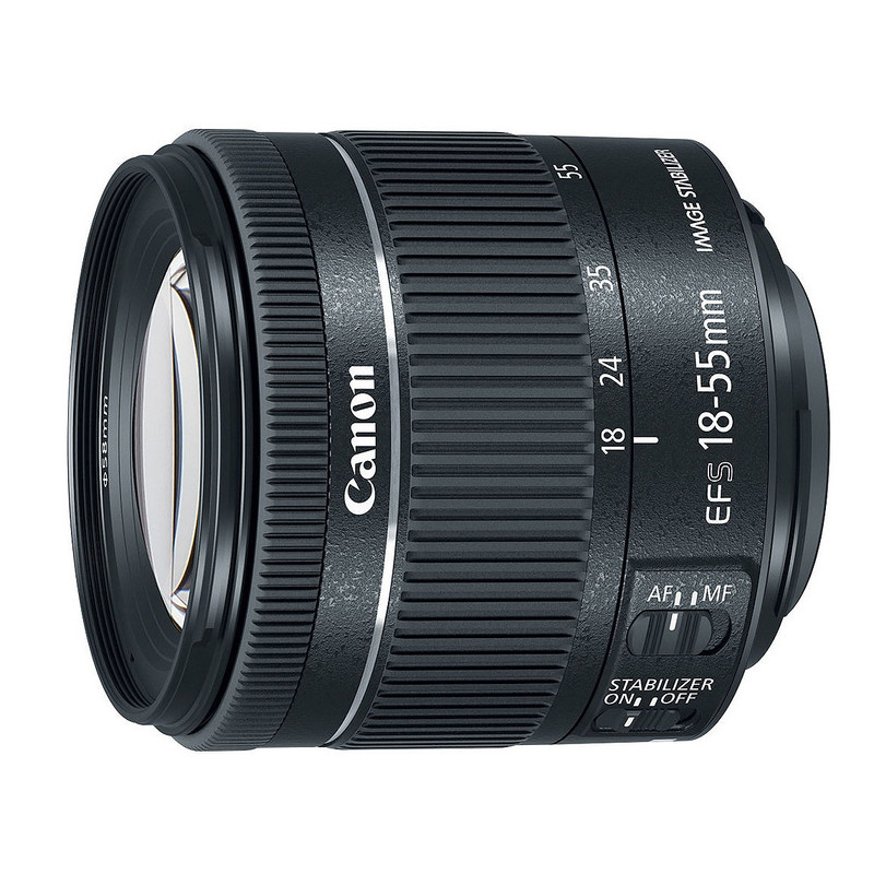 لنز دوربین کانن مدل EFS18-55mm stm  کد no box