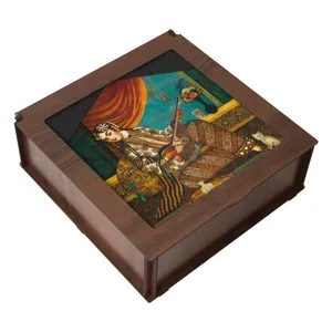 جعبه هدیه چوبی مدل  JDG07