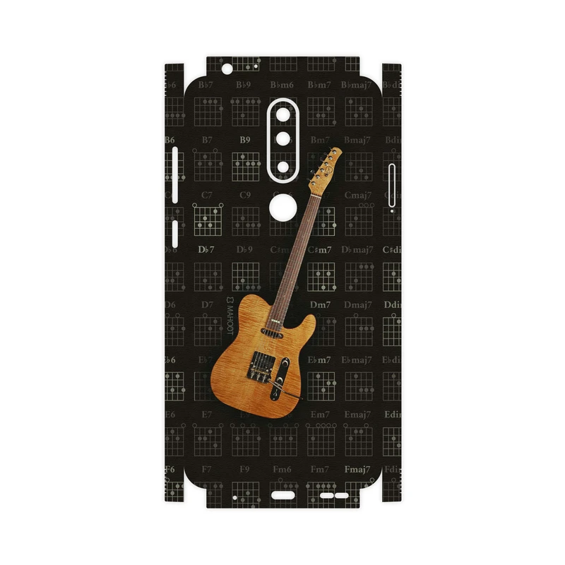 برچسب پوششی ماهوت مدل Guitar-Instrument-FullSkin مناسب برای گوشی موبایل نوکیا 5.1 Plus